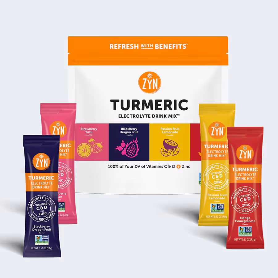 Turmeric Electrolyte Drink Mix - Variety Pack