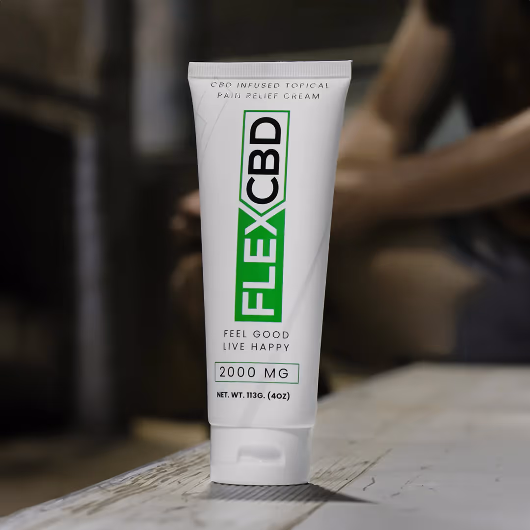 2000 MG CBD Infused Topical Cream