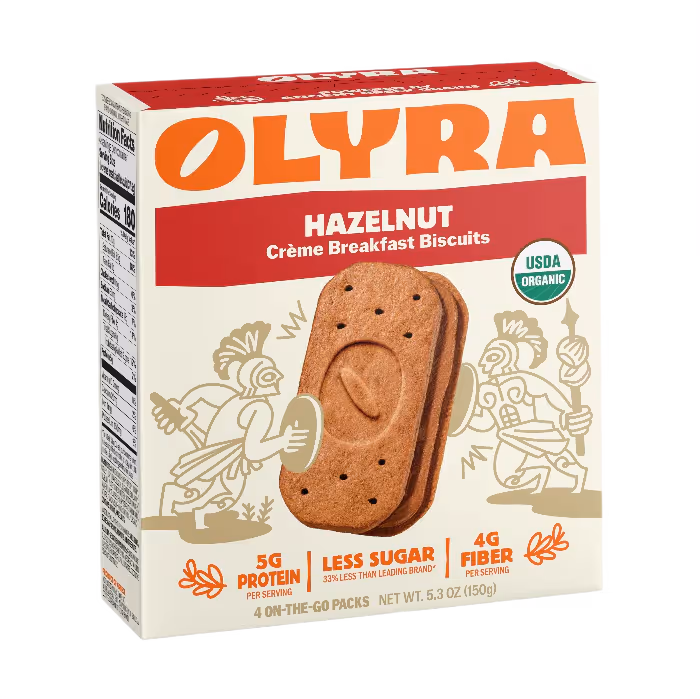Hazelnut Cremé Breakfast Biscuits