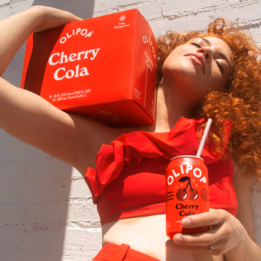 Cherry Cola Prebiotic Soda