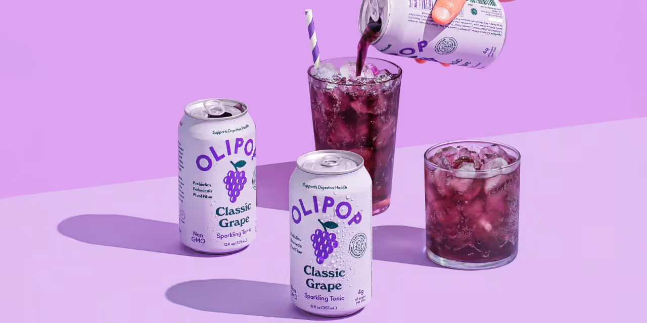 Classic Grape Prebiotic Soda