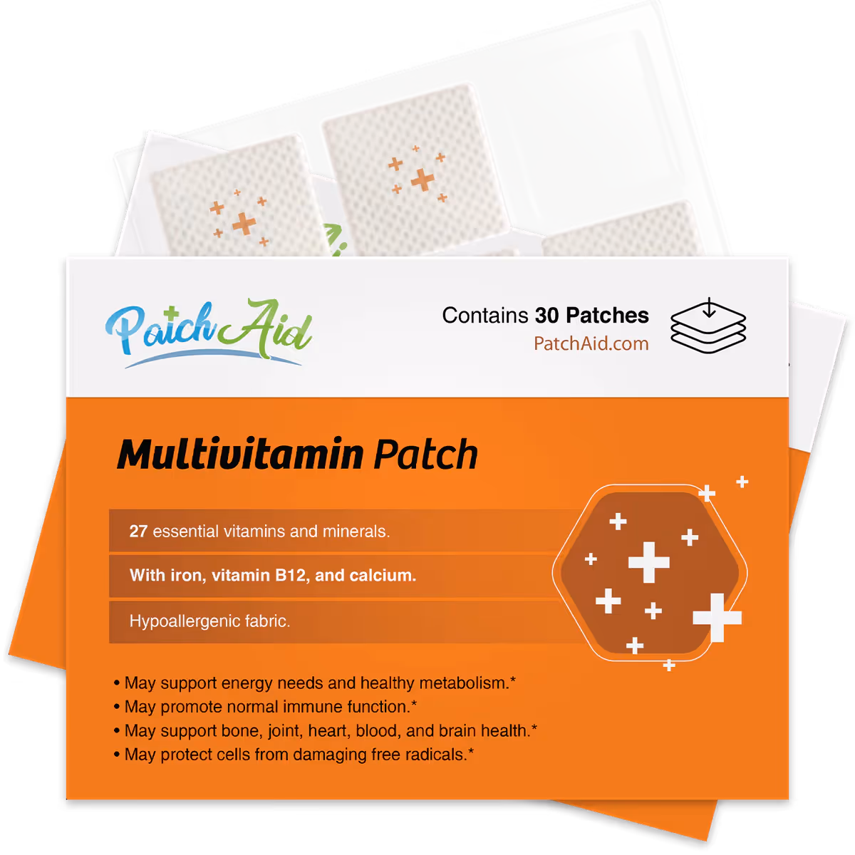 Multivitamin Plus Topical Vitamin Patch