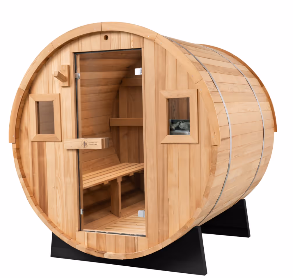 Barrel Outdoor Sauna - 6 Person