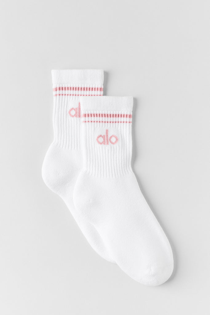 Unisex Half-Crew Throwback Sock