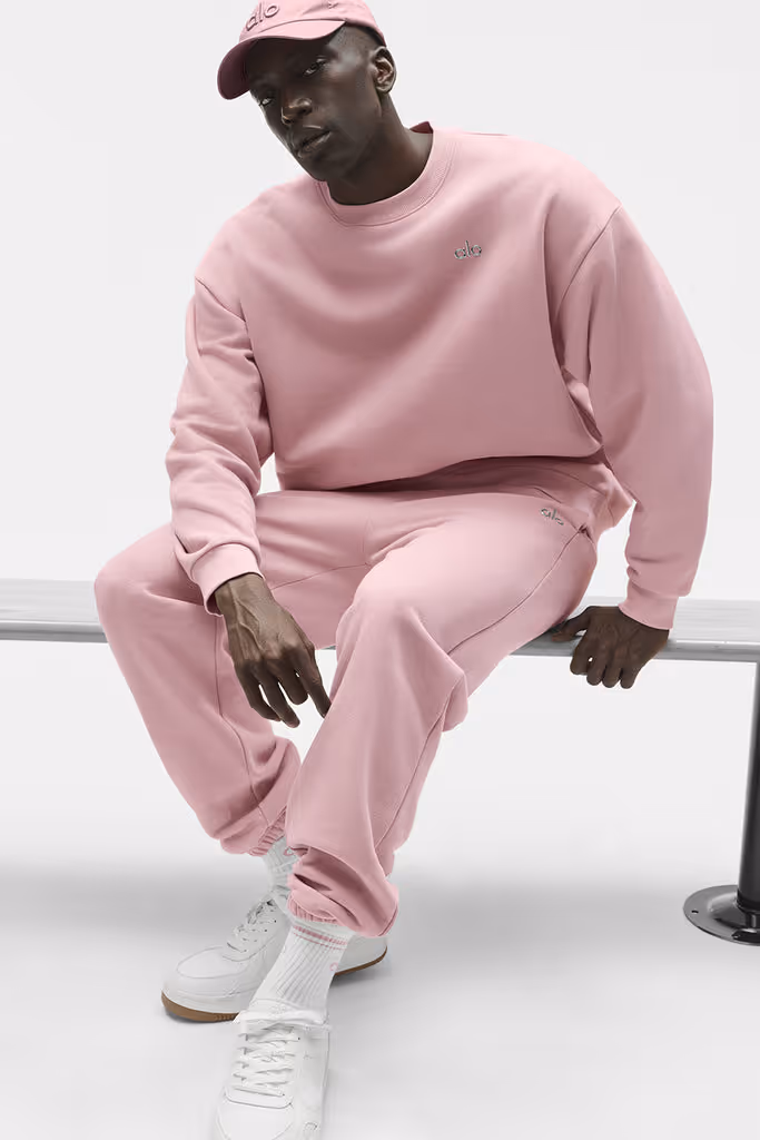 Accolade Crew Neck Pullover - Vintage Pink