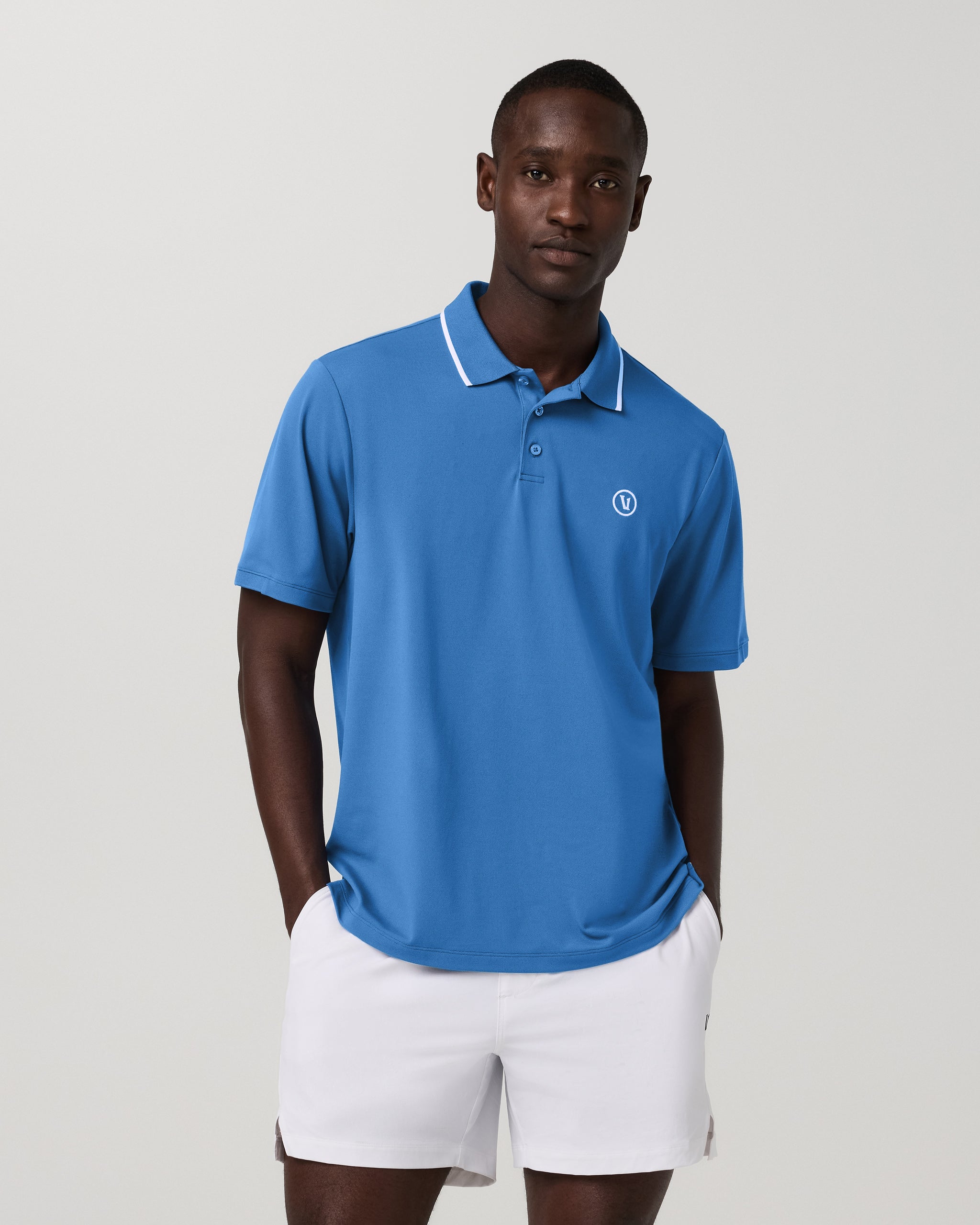 Short Sleeve Gamepoint Polo 2.0 - Court Blue