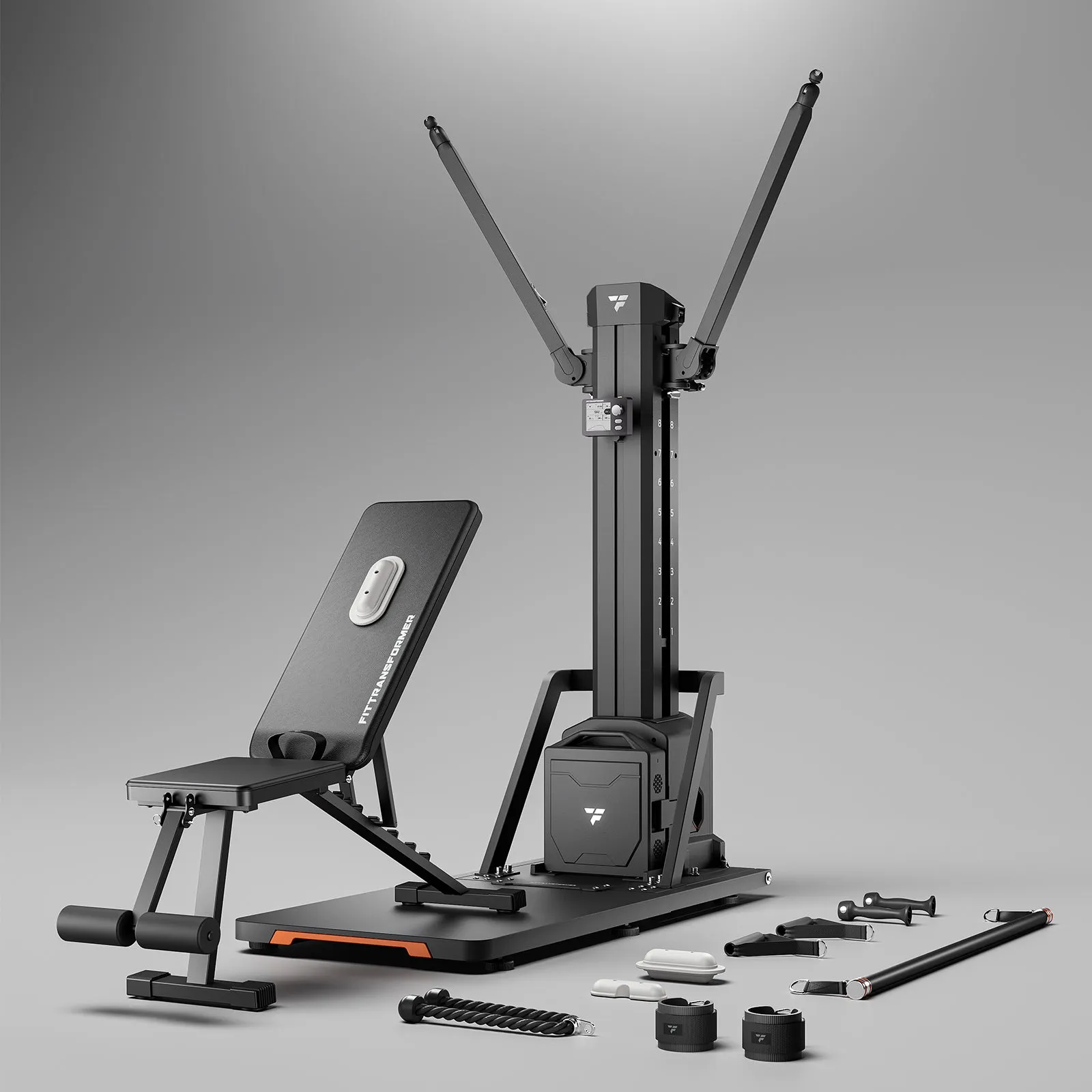 FitTransformer Titan Strength and Cardio Skiing Machine