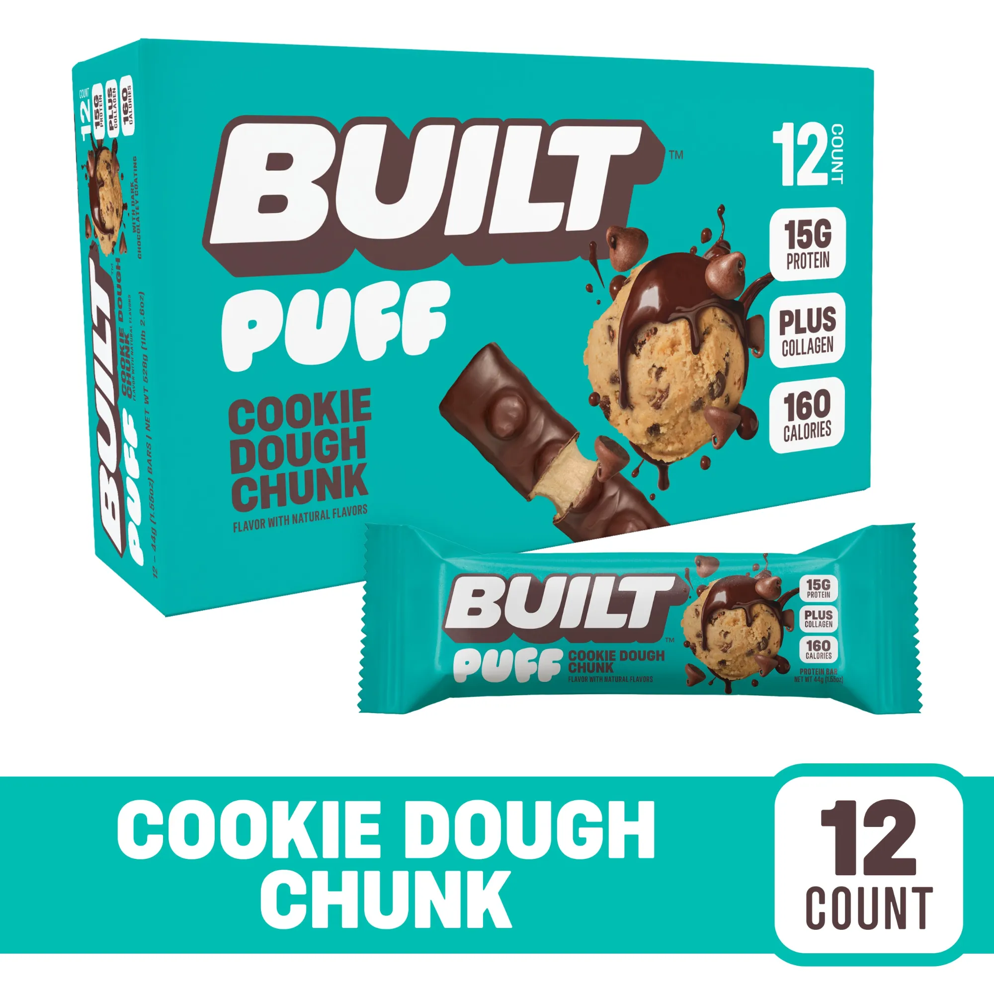 Cookie Dough Chunk Puff