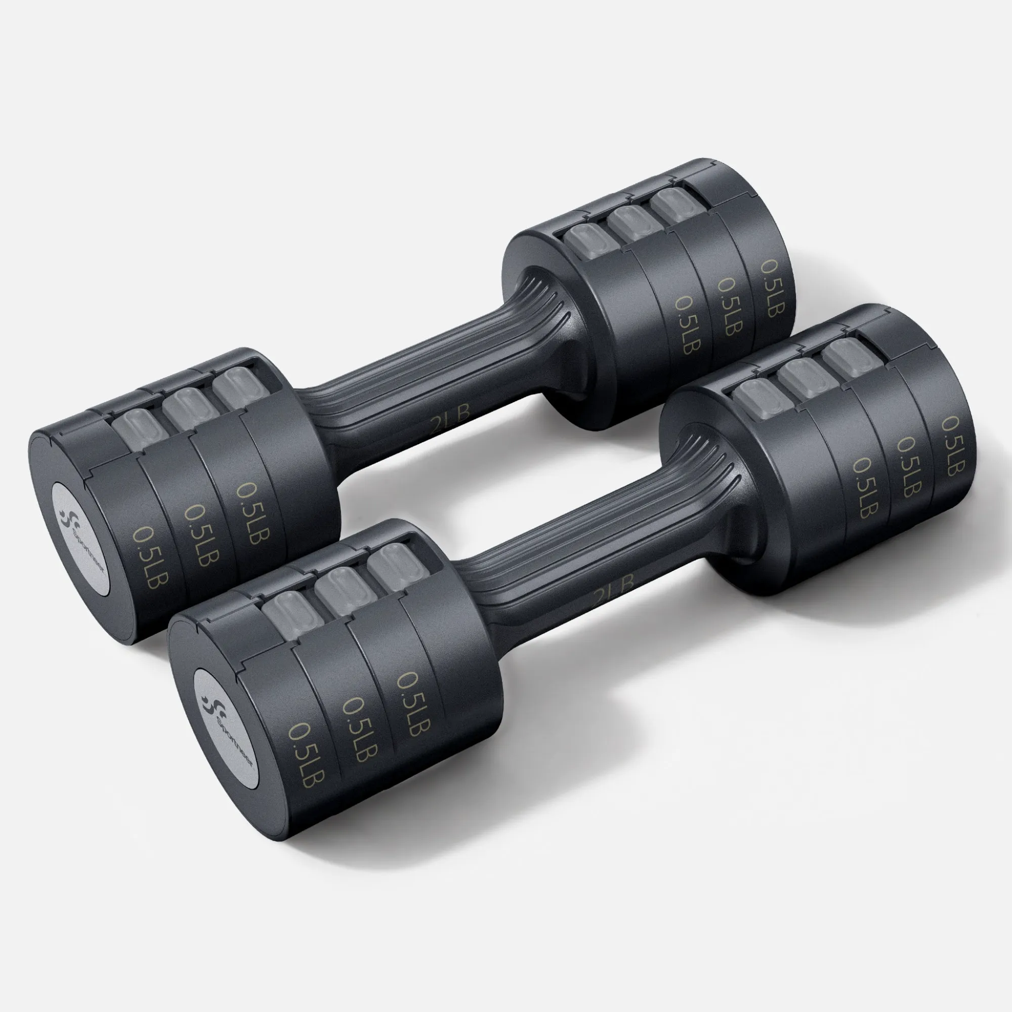 Sportneer Adjustable Round Dumbbells 5LB