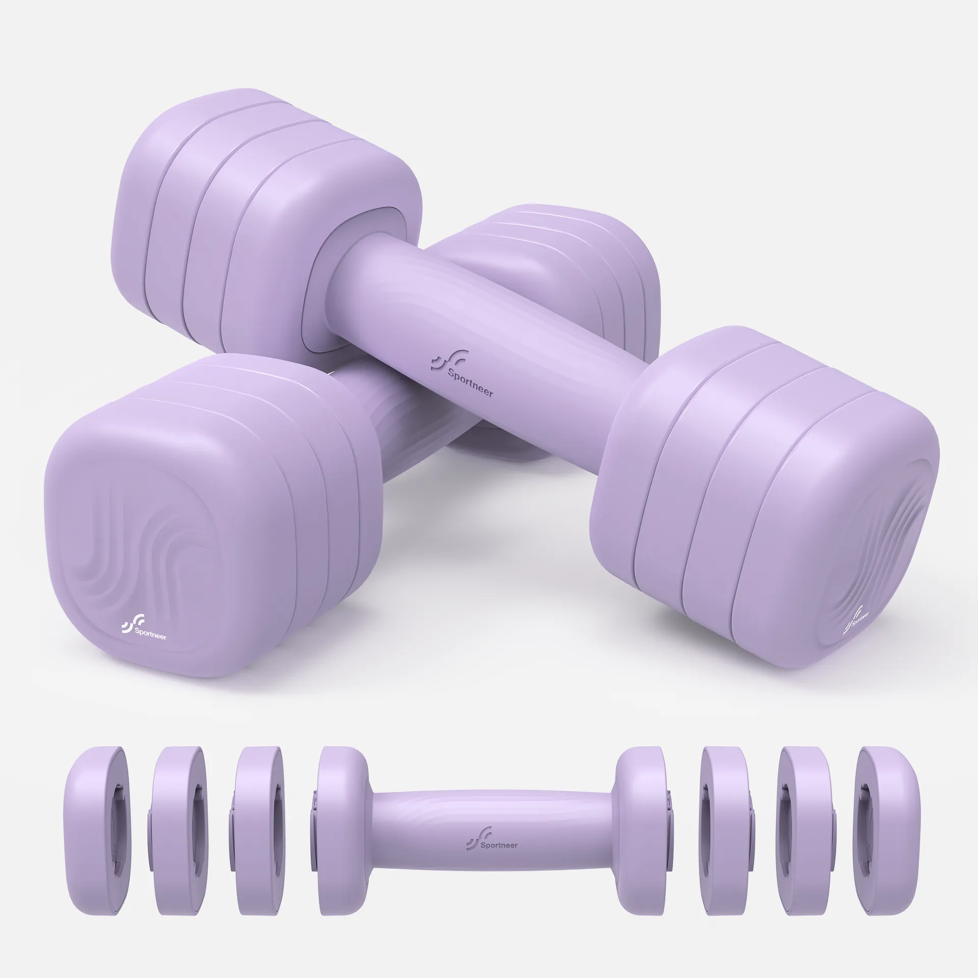 Sportneer Adjustable Dumbbells Pro 5LB