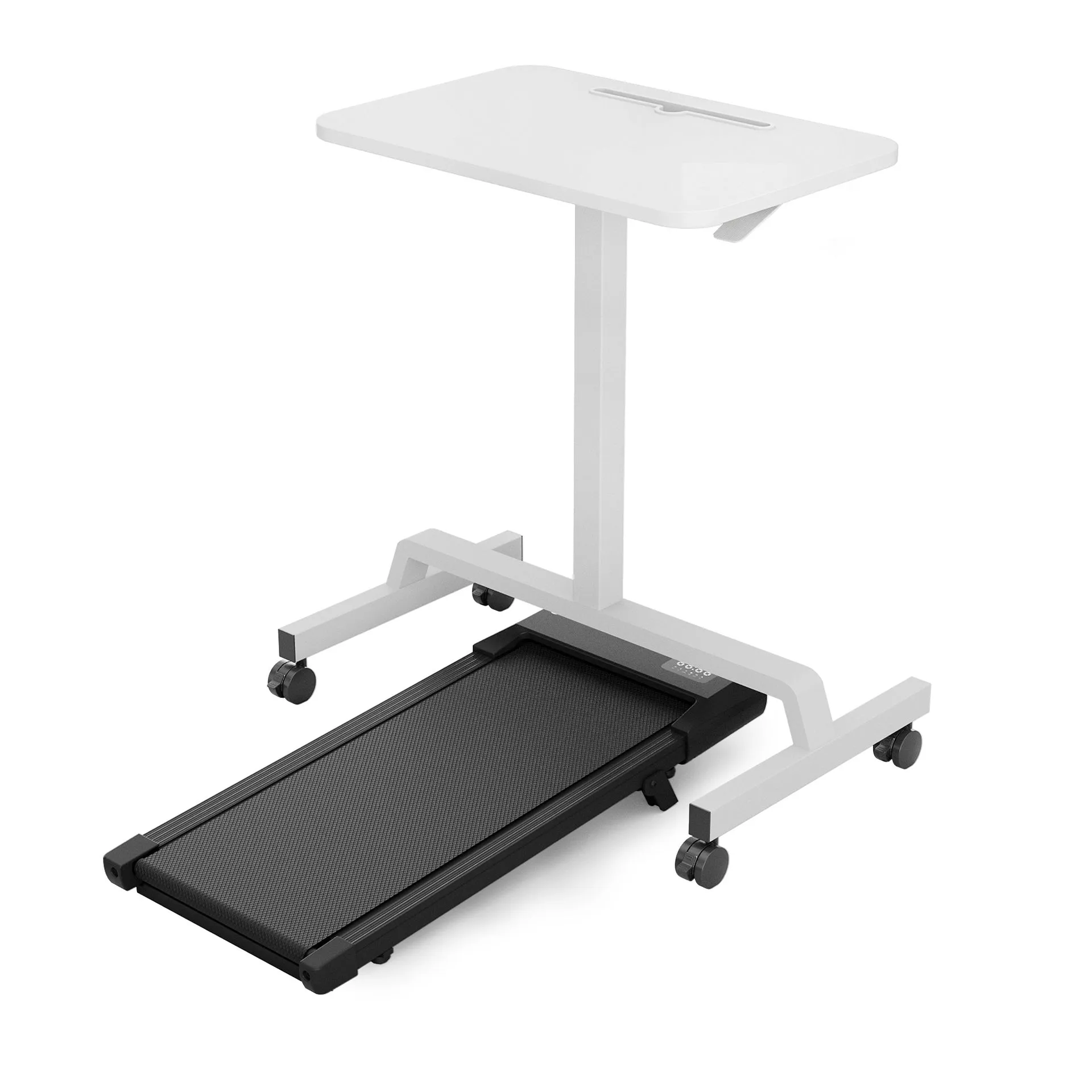 DeerRun Walking Workstation: Incline Walking Pad & Desk Bundle