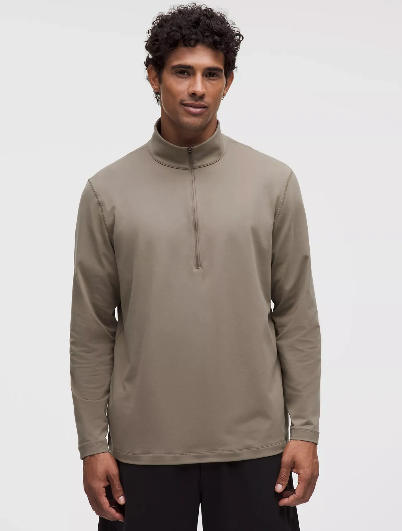 Soft Jersey Half Zip