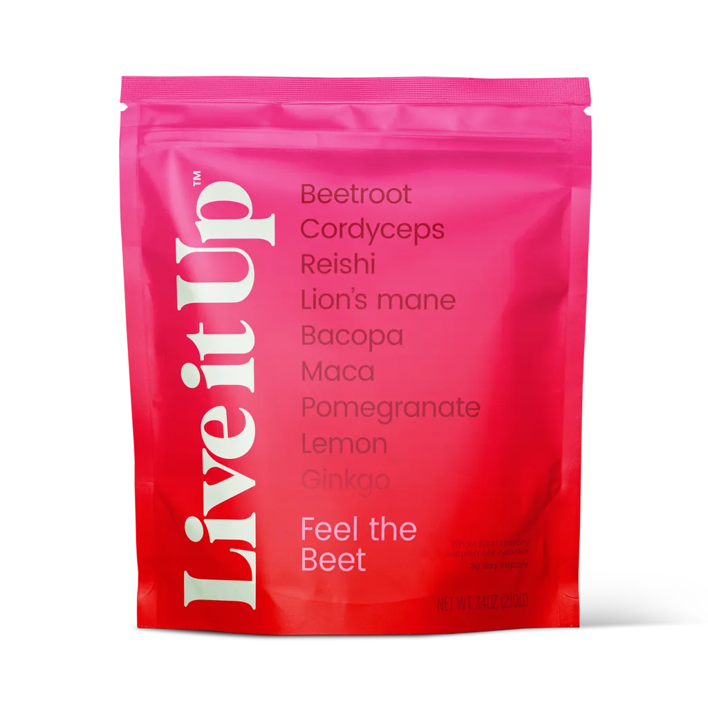 Feel The Beet: beet root powder with adaptogens