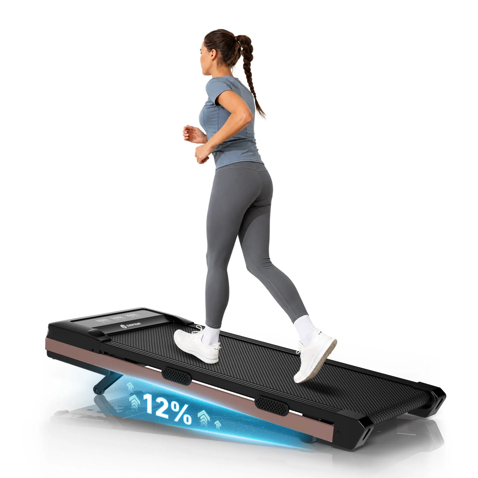 DeerRun Z10 12% Auto Incline Smart Walking Pad Treadmill