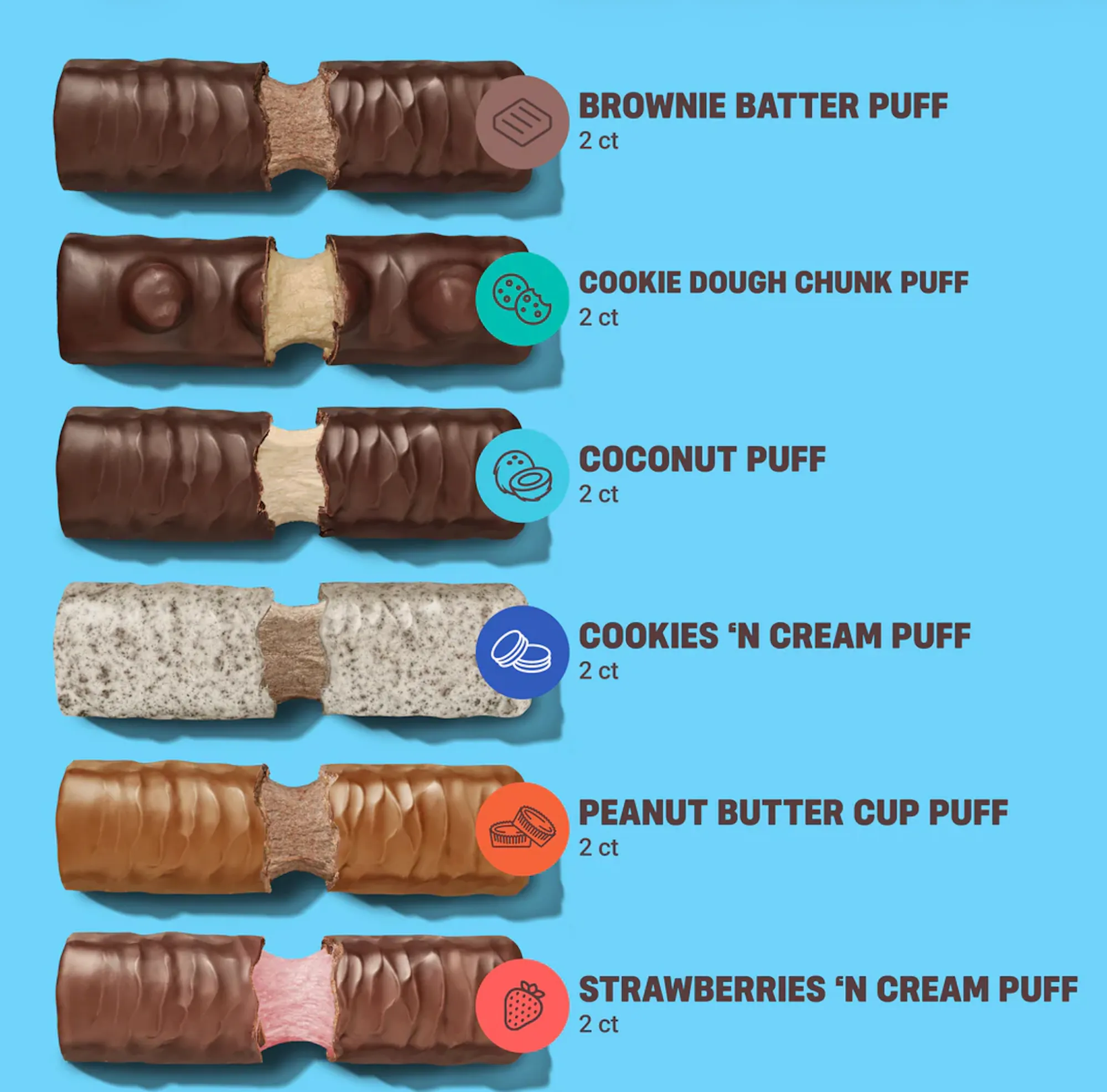 Mixed Box | 12ct Protein Bar & Puff Variety Pack